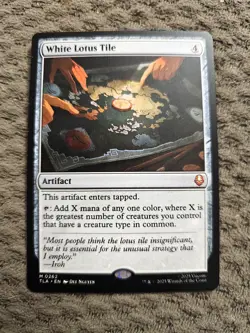 Magic the Gathering: Avatar #262 White Lotus Tile - Image 1