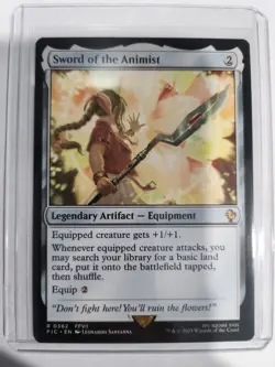 Sword of the Animist 0362 Regular Magic The Gathering Final Fantasy - Image 1
