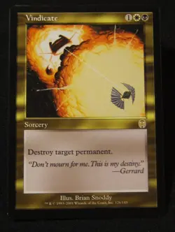 MTG VINDICATE Sorcery Apocalypse - Image 1