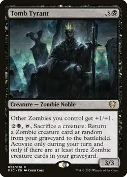 Tomb Tyrant R Commander: Innistrad: Midnight Hunt 23 Normal NM - Image 1