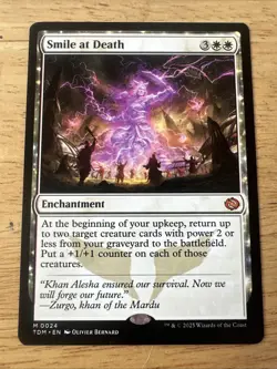 MTG Tarkir Dragonstorm M Smile at Death #0024 - Image 1