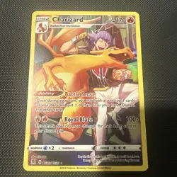 Pokemon TCG Charizard Trainer Gallery Full Art TG03/TG30 Lost Origin Nm - Image 1