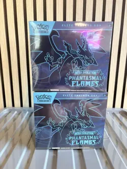 2 X Pokemon Phantasmal Flames ETB Elite Trainer Box ✅ New & Sealed ✅ Fast Ship✅ - Image 1