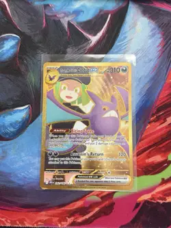 Pokemon Team Rocket’s Crobat ex Hyper Rare Destined Rivals 242/182 - Image 1