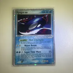 Pokemon TCG Kyogre EX Hidden Legends 94/101 Ultra Rare Holo | LP - Image 1