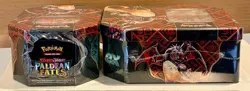 Pokemon TCG Scarlet & Violet Paldean Fates Charizard ex Tin x2 Lot - NEW SEALED - Image 3
