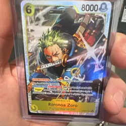 Bandai One Piece Card Game Egghead Sanji ST29-004 & Zoro ST29-014 Holo Card Lot - Image 3