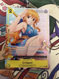 O-Nami (Welcome Pack Vol. 2) OP06-101 One Piece Promotion Cards Regular - Image 2