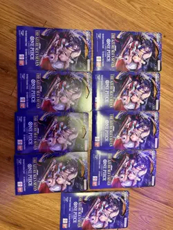 OP-14 9 Sleeved Packs Of One Piece TCG Azure Seas Seven - Image 2