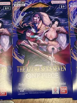OP-14 9 Sleeved Packs Of One Piece TCG Azure Seas Seven - Image 3