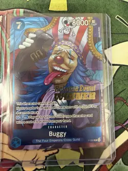 Buggy P-084 Release Event Winner Promo One Piece English NM - Image 1