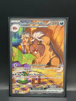 Pokemon TCG Arven's Mabosstiff EX #235/182 Sv10: Destined Rivals - Image 1