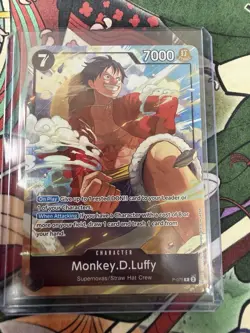 Monkey.D.Luffy (Best Selection Vol. 3-) P-075 One Piece Promotion Cards Foil - Image 1