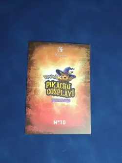 POKEMON PIKACHU COSPLAY! -* STARWARS - NO.10 * BOX HIT* TEXTURED CARD - Image 2