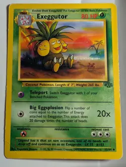Exeggutor 35/64 - Jungle - Pokemon TCG CCG Card - Image 1