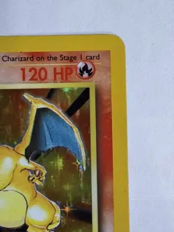 Charizard Base Set Unlitmited Pokemon Card 1999 Holo Near Mint NM - Image 3