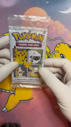 Pokemon 25th Anniversary Pack Pikachu SWSH039 + 2 card General Mills pack SEALED - Image 2