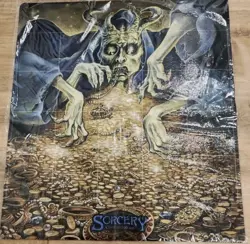 Sorcery Contested Realm: Lord Of Greed Playmat & Skeleton Promo Grade 9 - Image 2