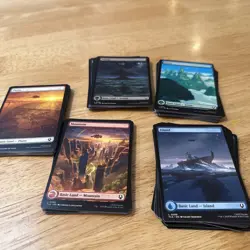 MTG Avatar Full Art Land Lot X 108 - Image 1