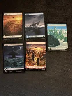 MTG - Avatar - Full Art Land lot - Image 1