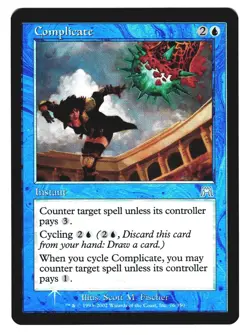 Magic The Gathering MTG - Onslaught ONS 2002 #76 Complicate NM FOIL - Image 1