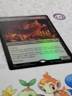 C4363 MAGIC MTG COMMANDER LEGENDS SENGIR, THE DARK BARON #722 LP RARE FOIL - Image 2