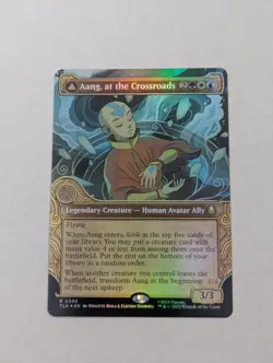 Aang, at the Crossroads (Showcase) Avatar: The Last Airbender Foil - Image 1
