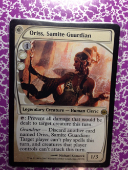 Magic the Gathering - Future Sight - Oriss, Samite Guardian - Image 1