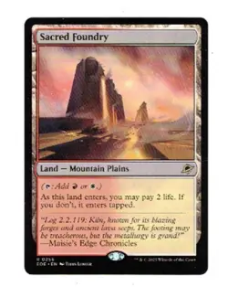Sacred Foundry Edge of Eternities Regular Magic Out-of-Pack Quality - Image 1