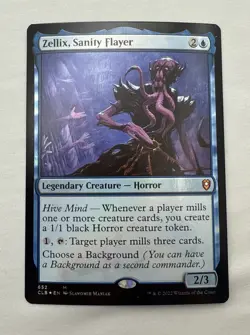 Zellix, Sanity Flayer x1 *FOIL* MTG Commander Legends 1x Magic NM Near Mint - Image 1