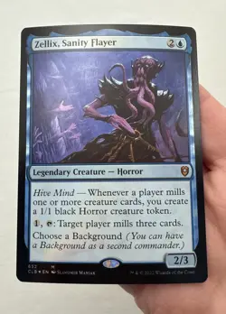 Zellix, Sanity Flayer x1 *FOIL* MTG Commander Legends 1x Magic NM Near Mint - Image 3