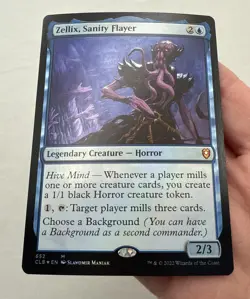 Zellix, Sanity Flayer x1 *FOIL* MTG Commander Legends 1x Magic NM Near Mint - Image 4