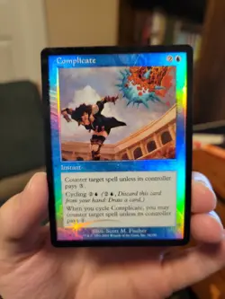 Complicate - FOIL - Onslaught 076/350 - Uncommon MTG - NM - Image 1