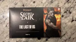 Magic MTG Secret Lair Playstation The Last of Us Part 2 Non-Foil Sealed - Image 1