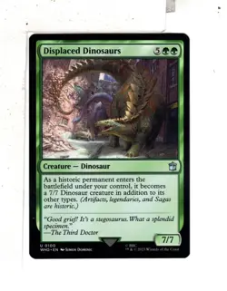 MTG SkeenAB Displaced Dinosaurs from WHO. NM. - Image 1