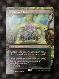 Overgrown Tomb - Borderless - Lorwyn Eclipsed - #350 - NM - Image 1