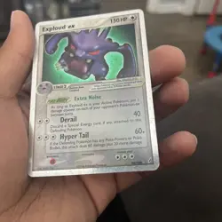 Exploud ex 92/100 Crystal Guardians Holo Ultra Rare Pokemon TCG - Image 4