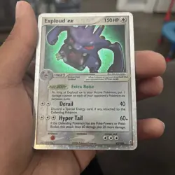 Exploud ex 92/100 Crystal Guardians Holo Ultra Rare Pokemon TCG - Image 5
