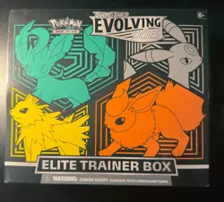 Nintendo Pokemon TCG Sword & Shield Evolving Skies Elite Trainer Box - 8 Packs 820650808944 - Image 1