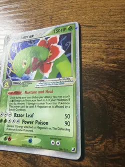Pokemon TCG Meganium EX 106/115 Unseen Forces Holo Rare - Image 2