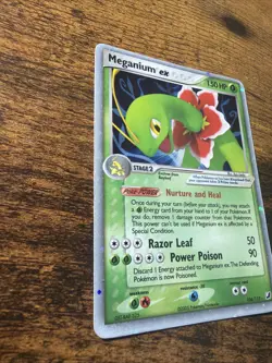 Pokemon TCG Meganium EX 106/115 Unseen Forces Holo Rare - Image 3