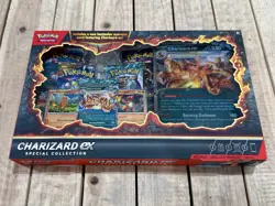 Pokemon Charizard ex Special Collection Box w/ Lenticular Jumbo - NEW SEALED TCG - Image 1