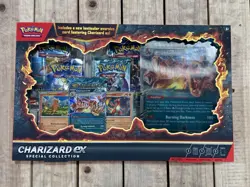 Pokemon Charizard ex Special Collection Box w/ Lenticular Jumbo - NEW SEALED TCG - Image 4