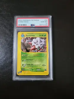 Pokemon Skyridge Set Regular Finish Forretress eReader 56/144 PSA 10! SK21 - Image 1