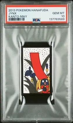 2013 POKEMON HANAFUDA KANTO MAY JYNX PSA 10 - Image 1