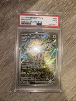 Pokemon Magneton 159 SV Scarlet & Violet Promo Holo PSA 9 Stage 1 Card 2024 - Image 3