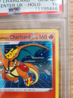 Pokemon GALAXY SWIRL Special Delivery Charizard PSA 10 & 16x Sealed Copies - Image 3