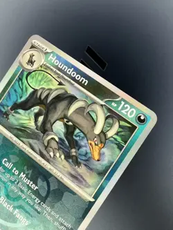 Houndoom 63/131 Pokemon TCG S&V Prismatic Evolutions Masterball Reverse Holo NM - Image 5