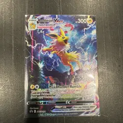 Jolteon Vmax - SWSH184 Black Star Promo Alternate Art Pokemon - NM - Image 1