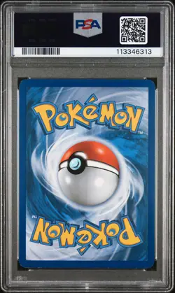2011 POKEMON CALL OF LEGENDS VAPOREON #52 REVERSE FOIL PSA 7 NM #113346313 - Image 2